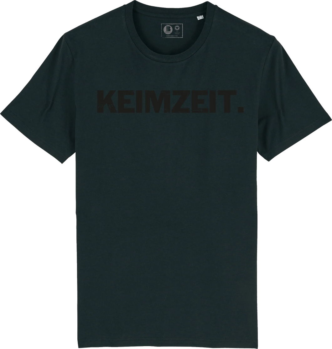Limitiertes Keimzeit Band-T-Shirt mit Logo Druck (100 Stück)