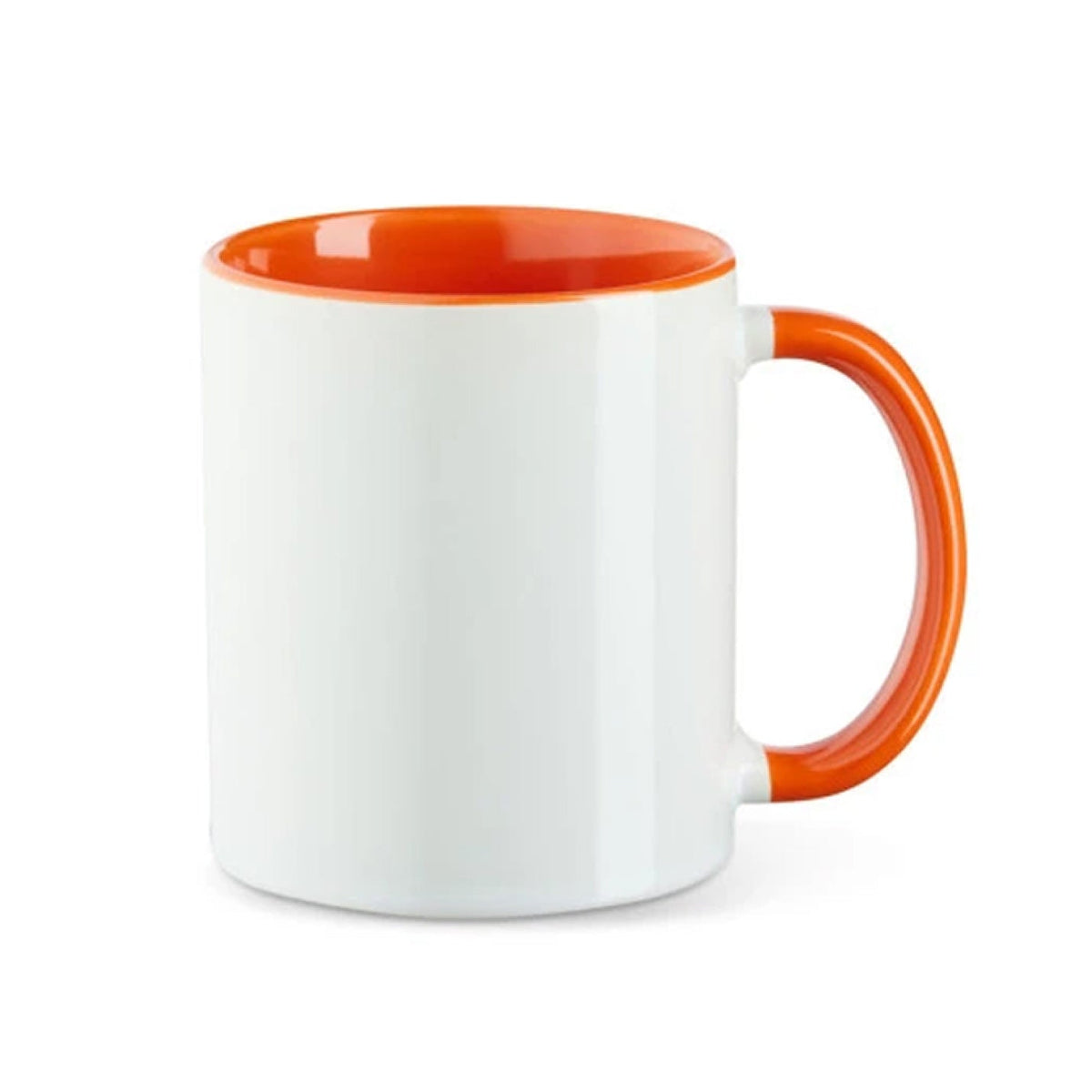 Tasse innen farbig in Orange