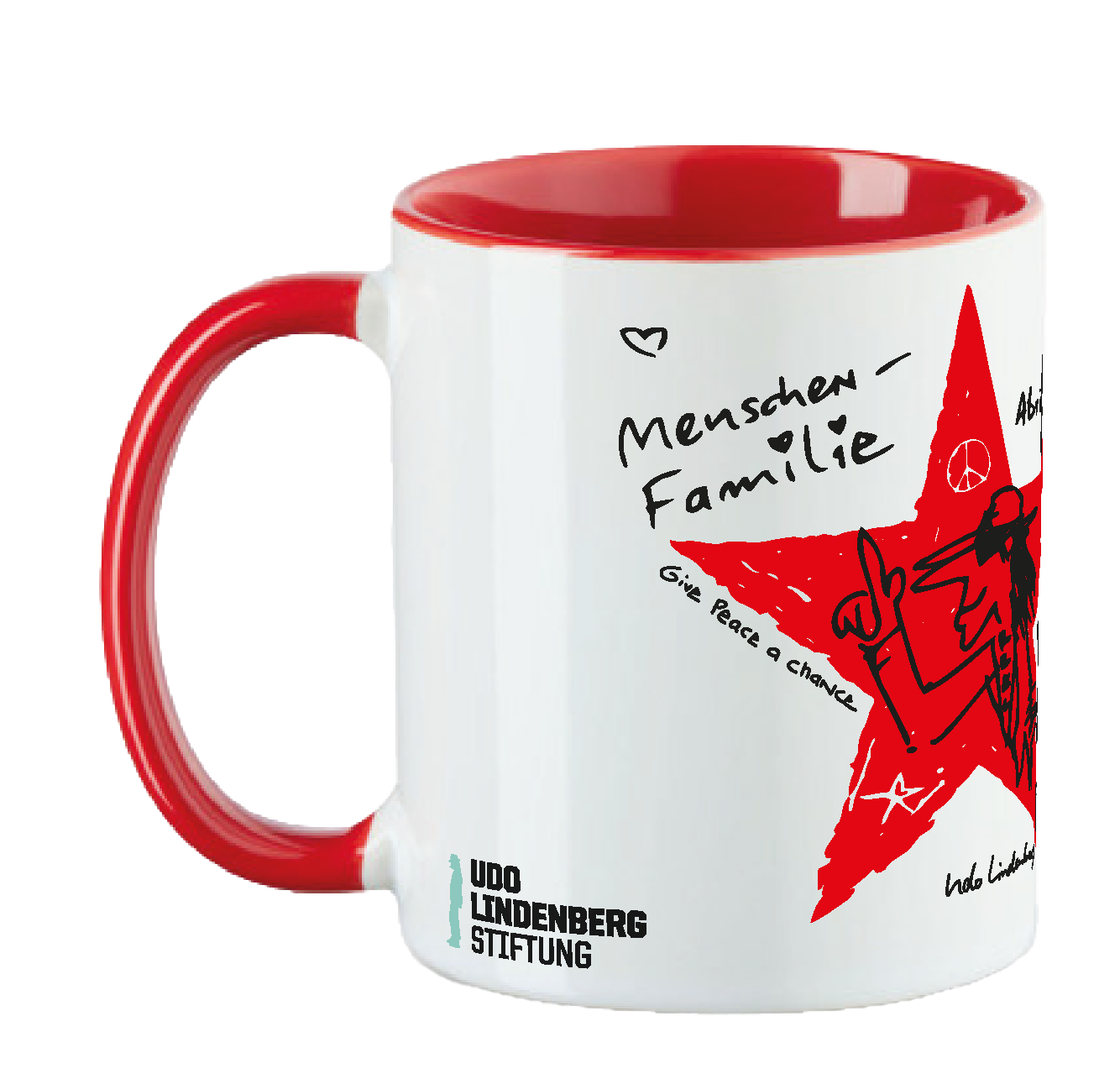 Udo Lindenberg Tasse – „Menschenfamilie“