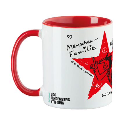 Udo Lindenberg Tasse – „Menschenfamilie“