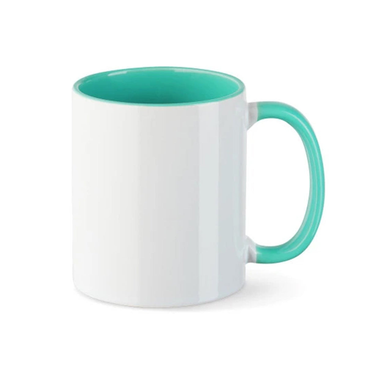 Tasse innen farbig in Mint