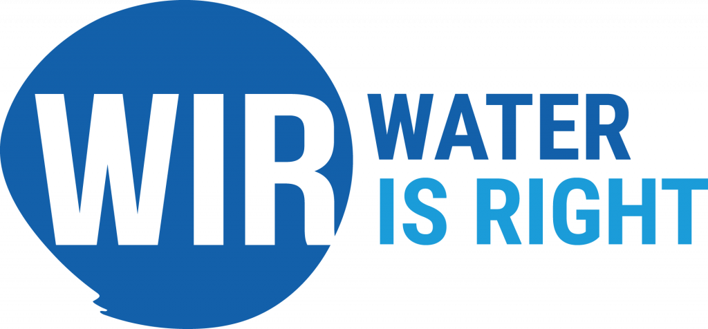 WIR - Water is right Logo